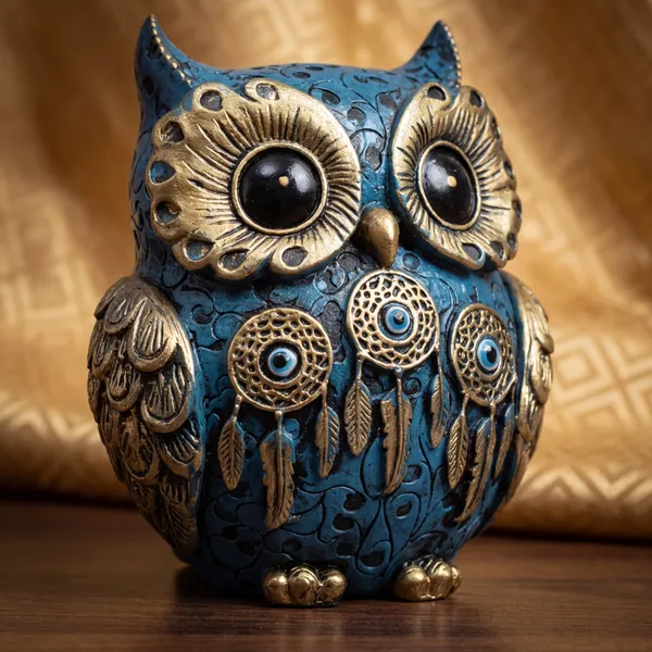 Premium_Resin_Blue_Gold_Owl_Figurine_Handcrafted_Evil_Eye_Protection_Statue_For_Vastu_Home_Decor_Showpiece_Office_Table_Gifting