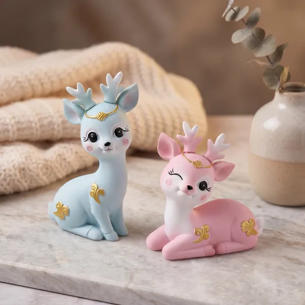 Set_Of_2_Cute_Deer_Resin_Figurines_Pastel_Pink_And_Blue_Reindeer_Statues_For_Home_Decor_Office_Desk_And_Car_Dashboard