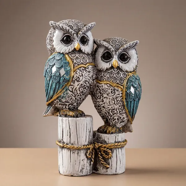 Elegant_Double_Owl_Figurine_Statue_Hand_Painted_Decorative_Sculpture_For_Home_Living_Room_Office_And_Shelf_Decor