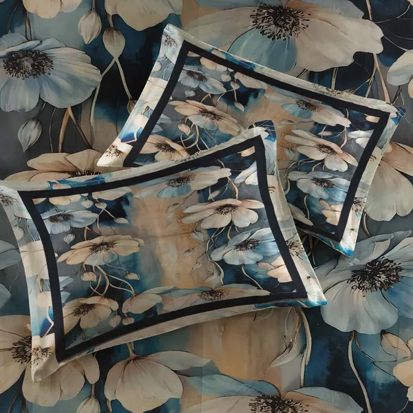 Homiee_Cotton_Blend_Double_Flat_280_Tc_Floral_1_Summer_Bedsheet_With_2_Pillow_Covers_(Mirage)