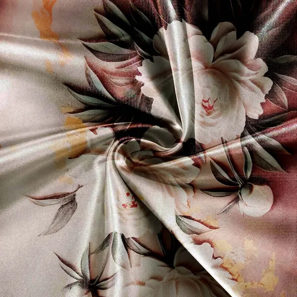 Homiee_Cotton_Blend_Double_Flat_280_Tc_Floral_1_Summer_Bedsheet_With_2_Pillow_Covers_(Brown)