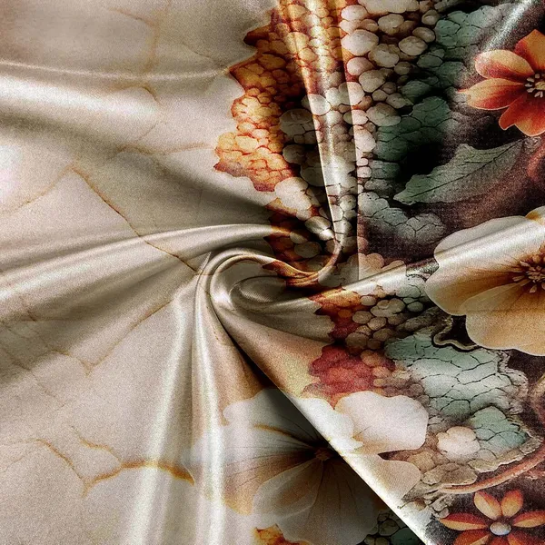 Homiee_Cotton_Blend_Double_Flat_280_Tc_Floral_1_Summer_Bedsheet_With_2_Pillow_Covers_(Metallic)