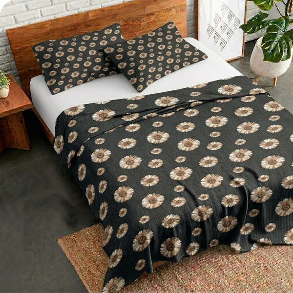 Homiee_Cotton_Double_Flat_280_Tc_Floral_1_Summer_Bedsheet_With_2_Pillow_Covers_(Dune)
