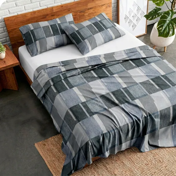 Homiee_Cotton_Double_Flat_280_Tc_Floral_1_Summer_Bedsheet_With_2_Pillow_Covers_(Casper)