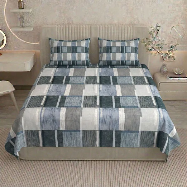 Homiee_Cotton_Double_Flat_280_Tc_Floral_1_Summer_Bedsheet_With_2_Pillow_Covers_(Casper)