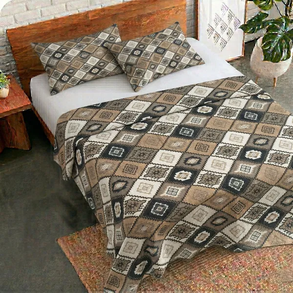 Homiee_Cotton_Double_Flat_280_Tc_Floral_1_Summer_Bedsheet_With_2_Pillow_Covers_(Stonewall)