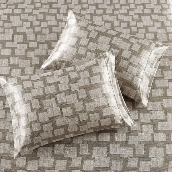 Homiee_Cotton_Double_Flat_280_Tc_Floral_1_Summer_Bedsheet_With_2_Pillow_Covers_(Warm_Grey)