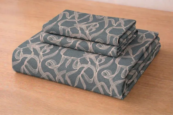 HOMIEE_Cotton_Single_Flat_244_TC_Floral_1_Summer_Bedsheet_with_2_Pillow_Covers_(Pale_Sky)