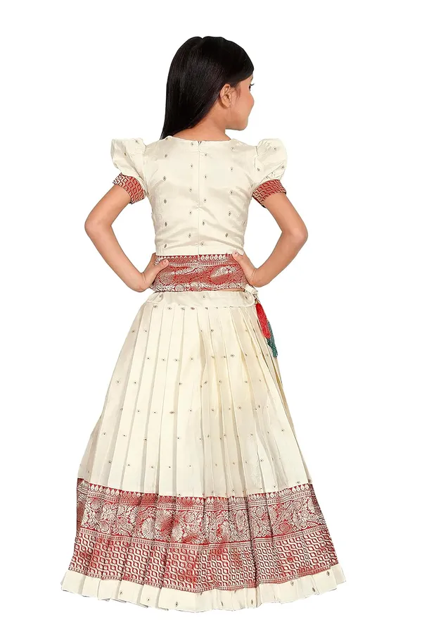 Feliz_The_Designer_Studio_Girl_S_Round_Neck_Half_Sleeve_Pattu_Pavadai_Silk_Lehenga_Choli_For_1_10_Years