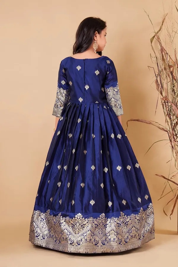 Feliz_The_Designer_Studio_Girls_Maxi_Length_Flared_Dress_Kids