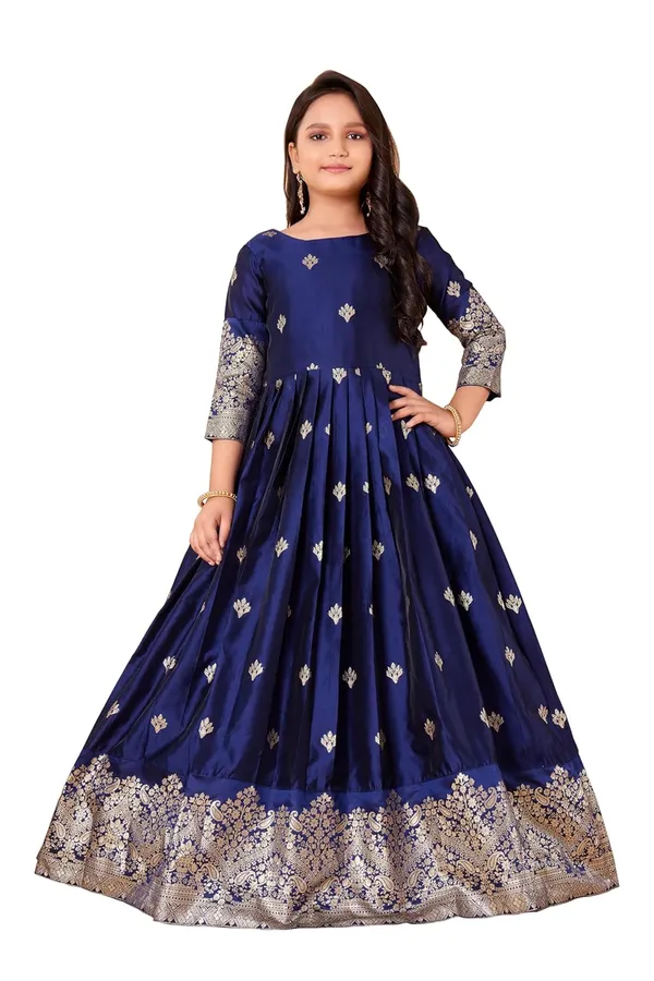 Feliz_The_Designer_Studio_Girls_Maxi_Length_Flared_Dress_Kids