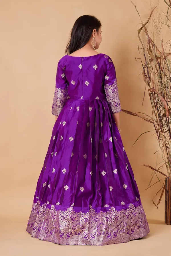 Feliz_The_Designer_Studio_Girls_Maxi_Length_Flared_Dress_Kids