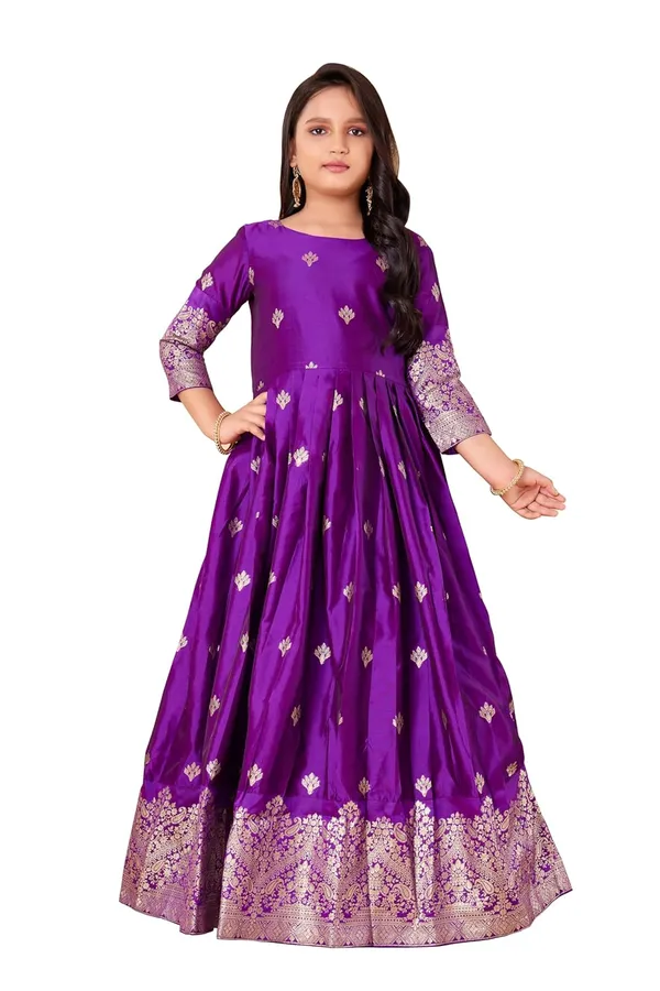 Feliz_The_Designer_Studio_Girls_Maxi_Length_Flared_Dress_Kids