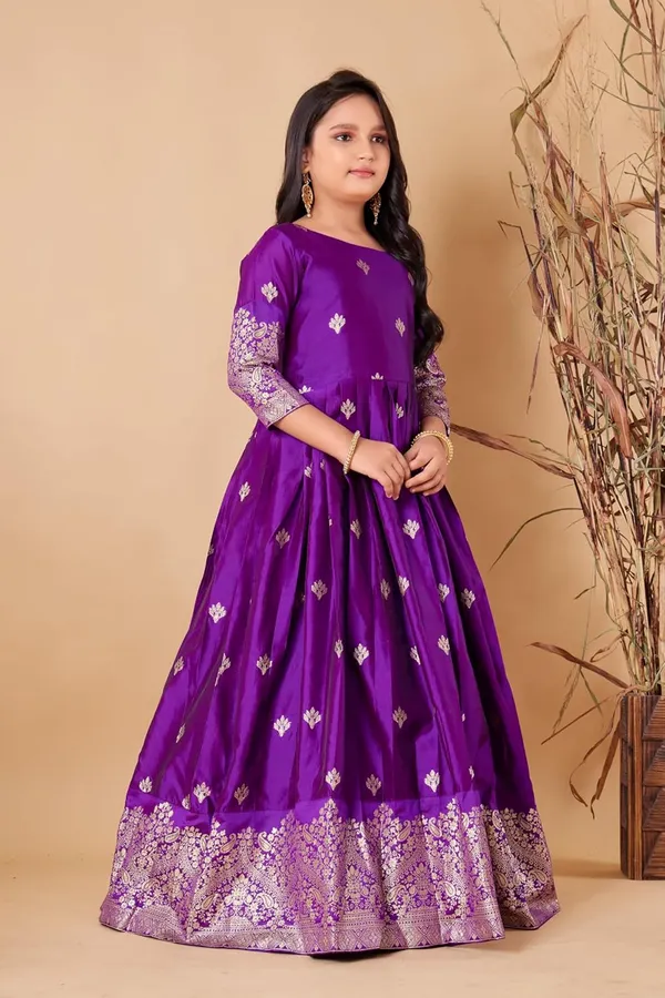 Feliz_The_Designer_Studio_Girls_Maxi_Length_Flared_Dress_Kids