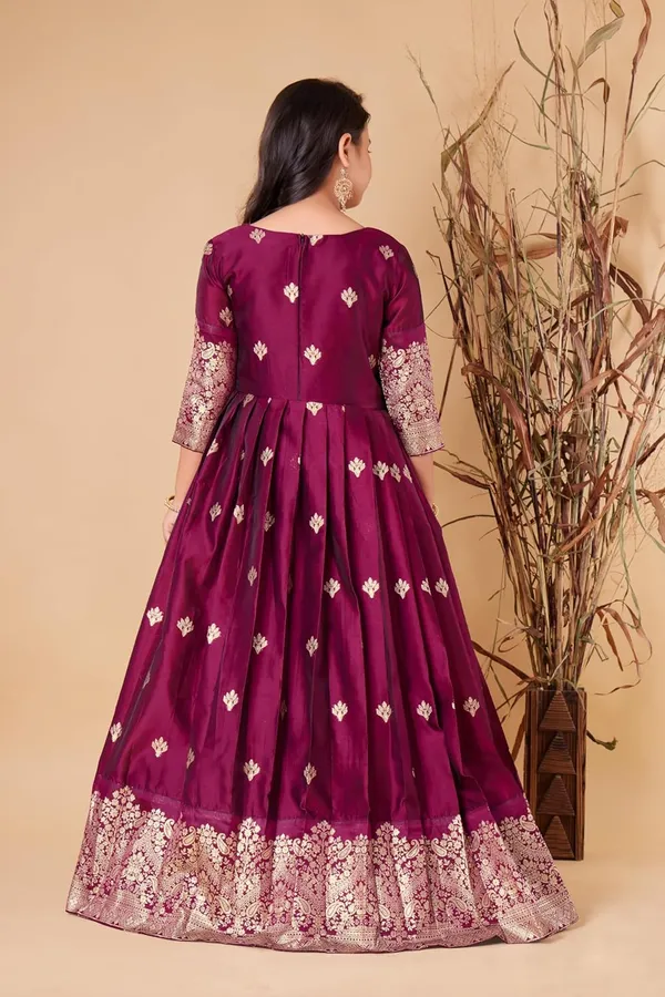 Feliz_The_Designer_Studio_Girls_Maxi_Length_Flared_Dress_Kids