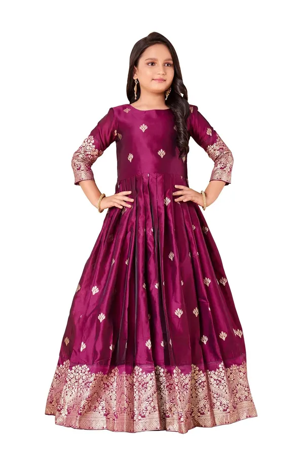 Feliz_The_Designer_Studio_Girls_Maxi_Length_Flared_Dress_Kids
