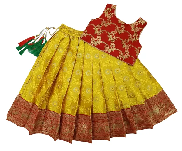 Feliz_The_Designer_Studio_Baby_Girl_S_Traditional_Readymade_Pattu_Pavadai_Lehenga_Choli_For_Kids