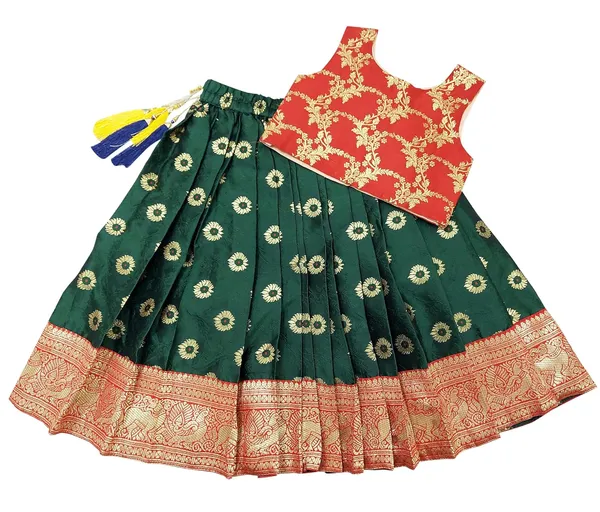 Feliz_The_Designer_Studio_Baby_Girl_S_Traditional_Readymade_Pattu_Pavadai_Lehenga_Choli_For_Kids
