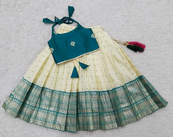 Feliz_The_Designer_Studio_Baby_Girls_Readymade_South_Indian_Pattu_Pavadai_Lehenga_Choli_Set_For_Kids