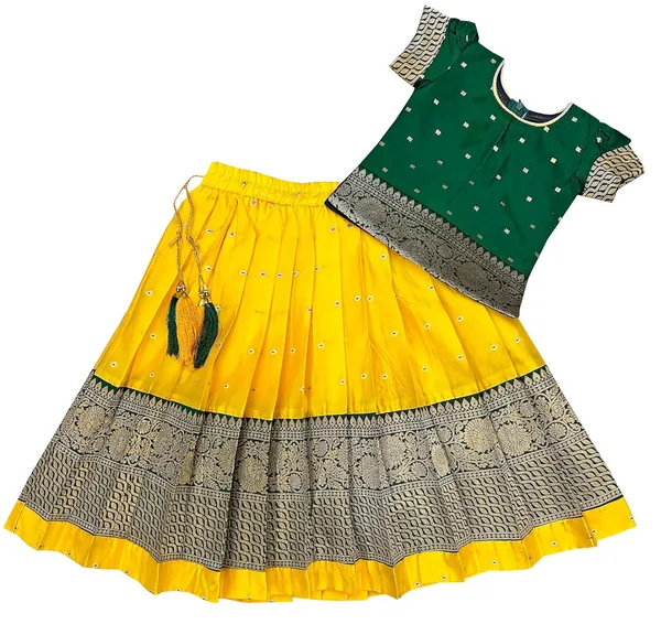 Feliz_The_Designer_Studio_Kids_South_Indian_Baby_Girls_Pattu_Pavadai_Lehenga_Choli_Set