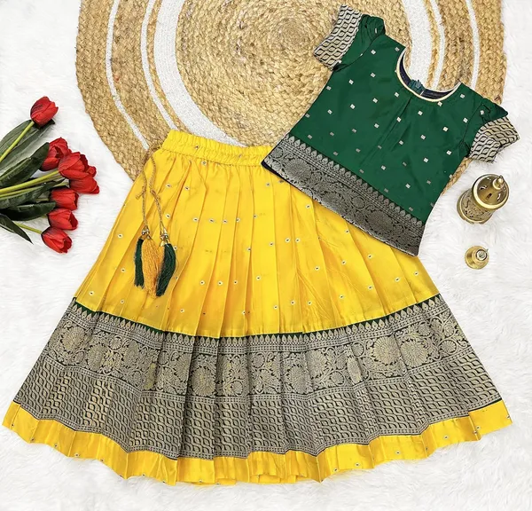 Feliz_The_Designer_Studio_Kids_South_Indian_Baby_Girls_Pattu_Pavadai_Lehenga_Choli_Set