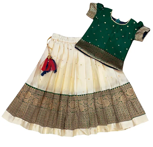 Feliz_The_Designer_Studio_Kids_South_Indian_Baby_Girls_Pattu_Pavadai_Lehenga_Choli_Set