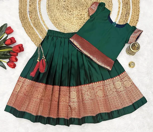 Feliz_The_Designer_Studio_Kids_South_Indian_Baby_Girls_Pattu_Pavadai_Lehenga_Choli_Set
