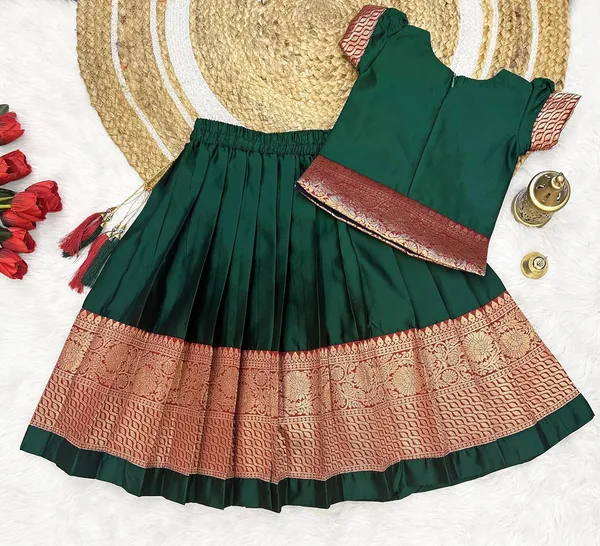 Feliz_The_Designer_Studio_Kids_South_Indian_Baby_Girls_Pattu_Pavadai_Lehenga_Choli_Set