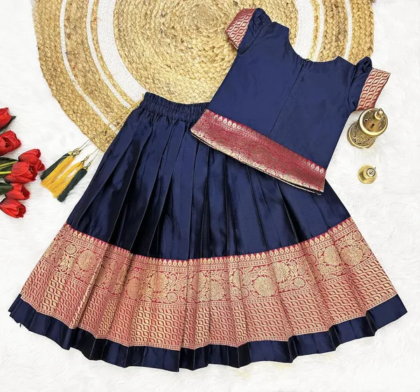 Feliz_The_Designer_Studio_Kids_South_Indian_Baby_Girls_Pattu_Pavadai_Lehenga_Choli_Set