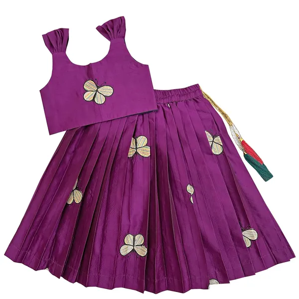 Feliz_The_Designer_Studio_Kids_Embroidery_South_Indian_Traditional_Pattu_Pavadai_Silk_Blend_Readymade_Lehenga_Choli_Dress_For_Girls