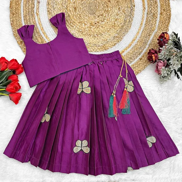 Feliz_The_Designer_Studio_Kids_Embroidery_South_Indian_Traditional_Pattu_Pavadai_Silk_Blend_Readymade_Lehenga_Choli_Dress_For_Girls