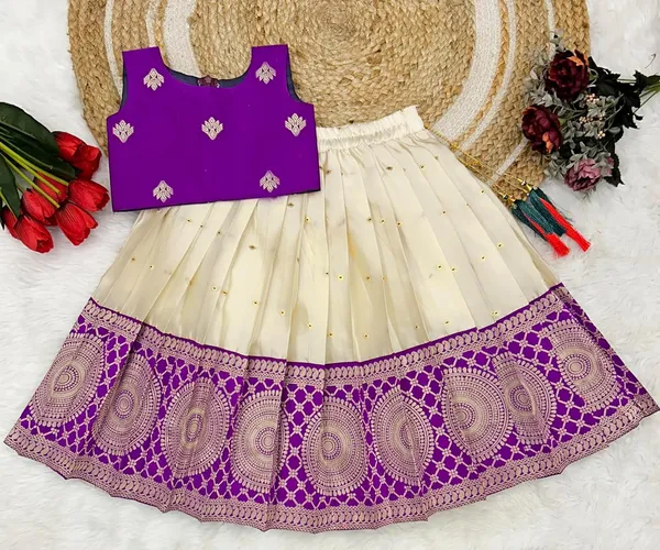 Feliz_The_Designer_Studio_Baby_Girls_Readymade_South_Indian_Pattu_Pavadai_Lehenga_Choli_Set_For_Kids
