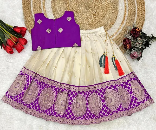 Feliz_The_Designer_Studio_Baby_Girls_Readymade_South_Indian_Pattu_Pavadai_Lehenga_Choli_Set_For_Kids