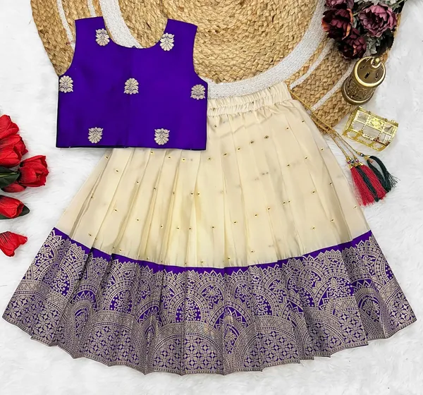 Feliz_The_Designer_Studio_Girls_Readymade_Lehenga_Choli_Set
