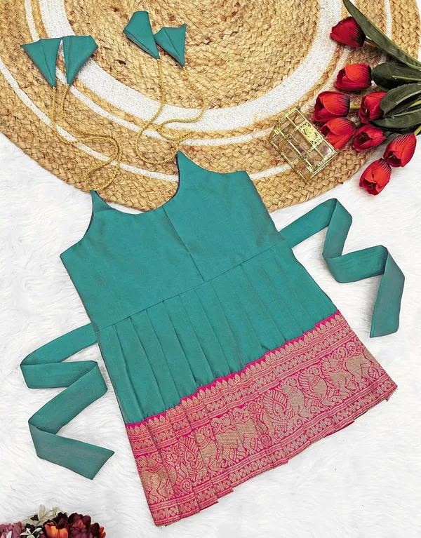 Feliz_The_Designer_Studio_South_Indian_Traditional_Pattu_Pavadai_Tapeta_Silk_Frock_Dress_For_Baby_Girls