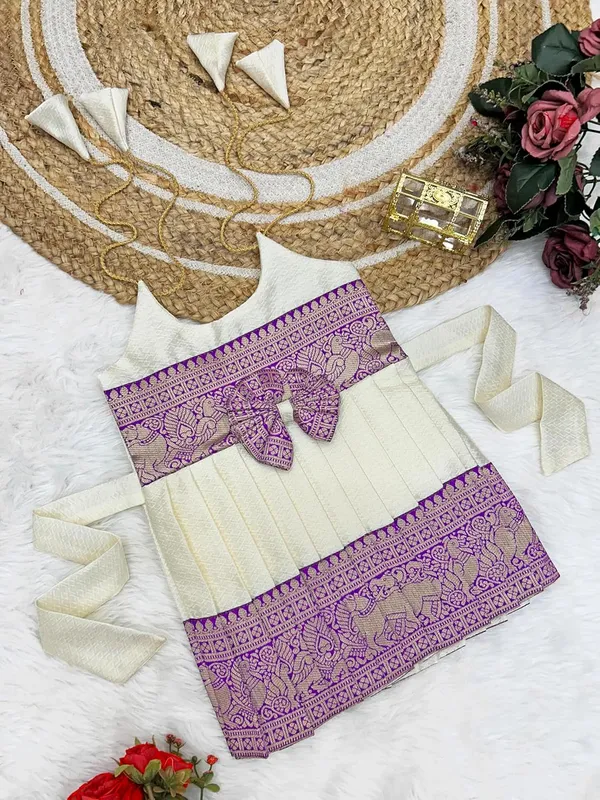 Feliz_The_Designer_Studio_Baby_Girls_South_Indian_Traditional_Pattu_Pavadai_Tapeta_Silk_Frock_Dress