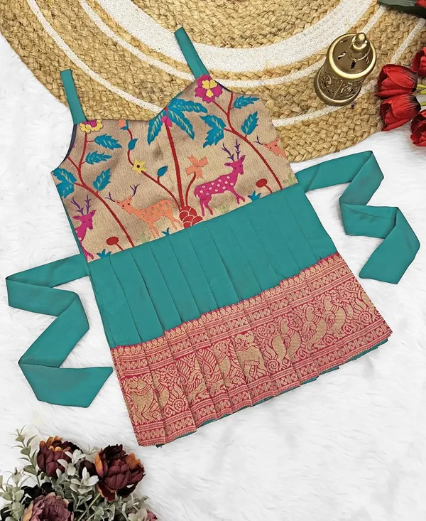Baby_Girls_Pattu_Pavadai_Frock_Dress_For_Kids