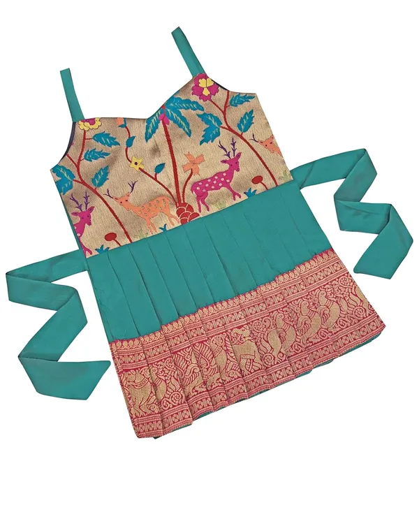 Baby_Girls_Pattu_Pavadai_Frock_Dress_For_Kids