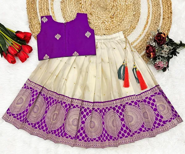 Feliz_The_Designer_Studio_Baby_Girls_South_Indian_Traditional_Pattu_Pavadai_Tapeta_Silk_Lehenga_Choli_Dress