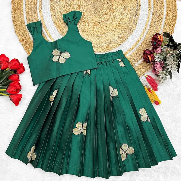Feliz_The_Designer_Studio_Baby_Girls_South_Indian_Readymade_Traditional_Jeaqurd_Pattu_Pavadai_Tapeta_Silk_Lehenga_Choli_Dress