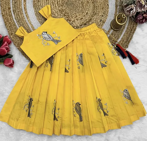 Feliz_The_Designer_Studio_Baby_Girl_S_Flared_Cotton_Silk_Sleeveless_Lehenga_Choli_Set_Pattu_Pavadai_For_Kids_Girl_S