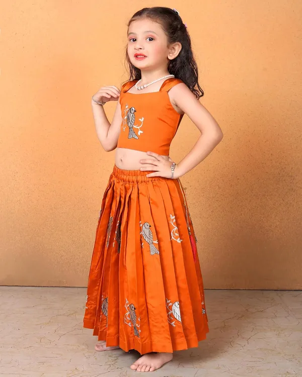 Baby_Girl_S_Flared_Cotton_Silk_Sleeveless_Lehenga_Choli_Set_Pattu_Pavadai_For_Kids_Girl_S