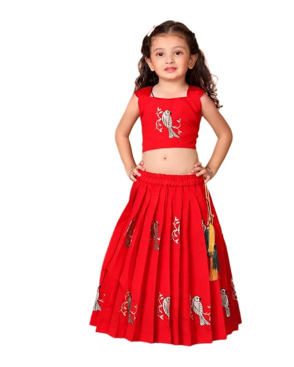Baby_Girl_S_Flared_Cotton_Silk_Sleeveless_Lehenga_Choli_Set_Pattu_Pavadai_For_Kids_Girl_S