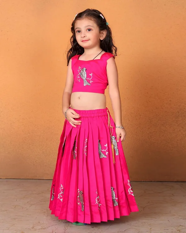 Baby_Girl_S_Flared_Cotton_Silk_Sleeveless_Lehenga_Choli_Set_Pattu_Pavadai_For_Kids_Girl_S