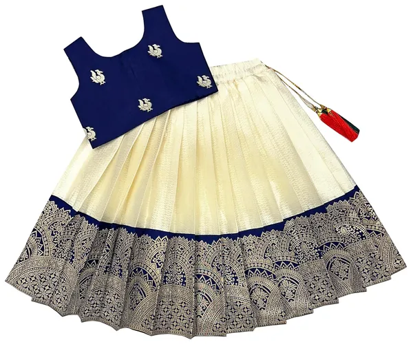 Feliz_The_Designer_Studio_Baby_Girl_S_Readymade_South_Indian_Pattu_Pavadai_Lehenga_Choli_For_Kid_S