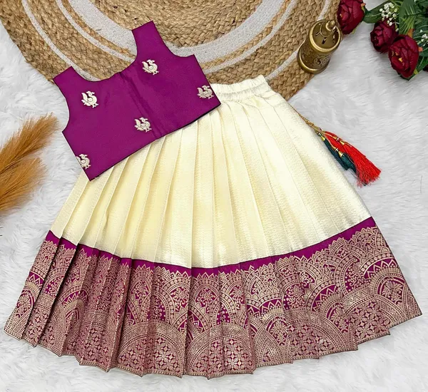 Feliz_The_Designer_Studio_Baby_Girl_S_Readymade_South_Indian_Pattu_Pavadai_Lehenga_Choli_For_Kid_S