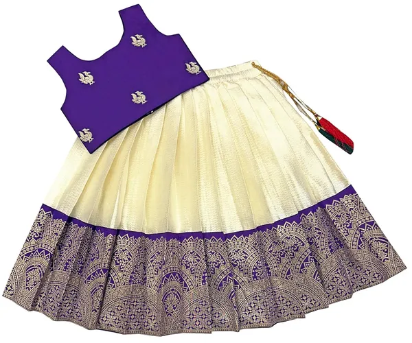 Feliz_The_Designer_Studio_Baby_Girl_S_Readymade_South_Indian_Pattu_Pavadai_Lehenga_Choli_For_Kid_S