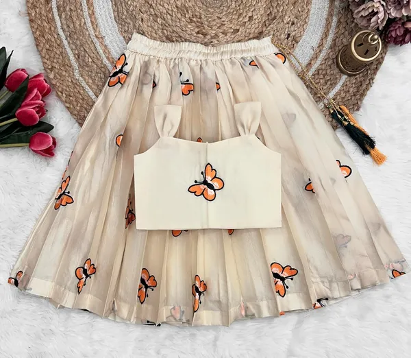 Kids_Girls_Lehnga_Choli_Pattern_Dress_Half_Sleeves_Readymade_Hand_Embroidery_Ethnic_Traditional_Full_Length_South_Indian_Girl_Lehnga_Choli
