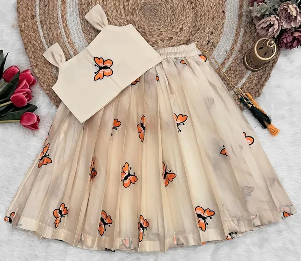 Kids_Girls_Lehnga_Choli_Pattern_Dress_Half_Sleeves_Readymade_Hand_Embroidery_Ethnic_Traditional_Full_Length_South_Indian_Girl_Lehnga_Choli