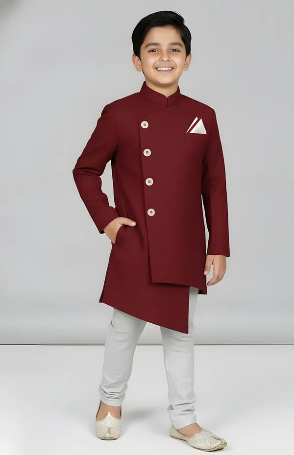 Feliz_The_Designer_Studio_Kids_Festival_Ethnic_Wear_Boy_S_Kurta_With_Pyjama_Set_Kurta_Pajama_Set